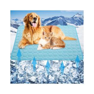 Cooling Pet Solutions, Large Size Cooling Bed Mats for Medium-Large Pets