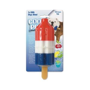 Cooling Rocket Pop Toy for Dogs with Unique Fruity Scents