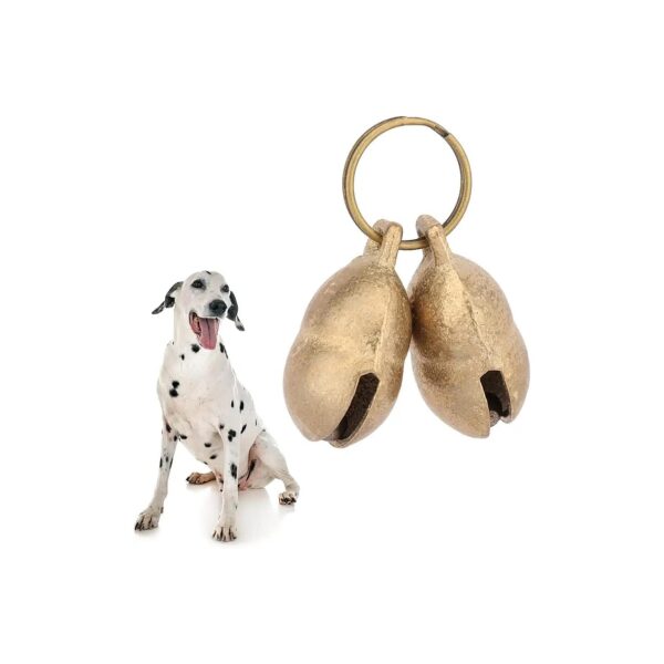 Copper Small Pet Collar Bells for Dogs Clear Sound Noise Maker