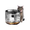 Corded Electric Pet Water Fountain with 2L Capacity and Compact Design