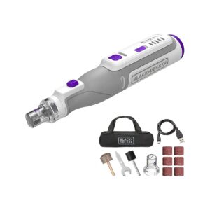 Cordless Pet Nail Trimmer for Cats and Dogs with 8V MAX Power and Adjustable Speed