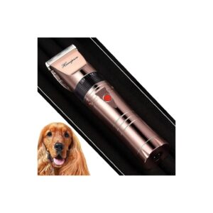 Cordless Professional Dog Grooming Clippers with 5000mAh Battery