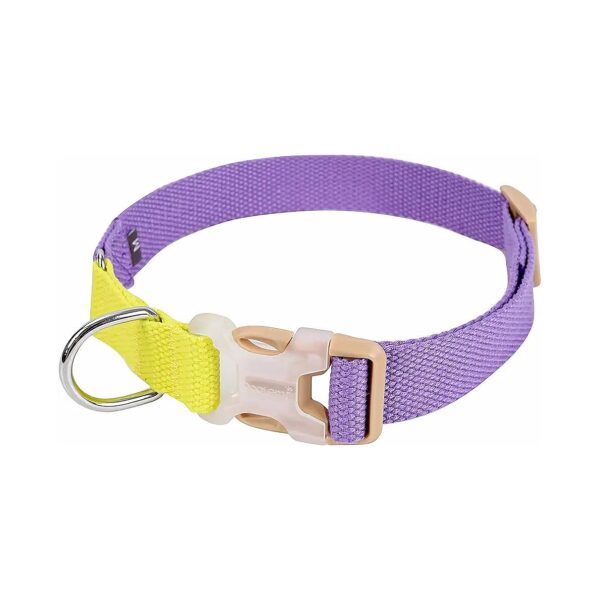 Corduroy Dog Collar with Metal Buckle and Adjustable Sizes for Small to Large Breeds