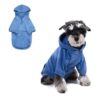 Cotton Dog Sweatshirt with Hood and Pockets for Small to Medium Size Dogs