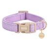 Cotton Pet Collar for Small Medium and Large Dogs with Durable Buckle