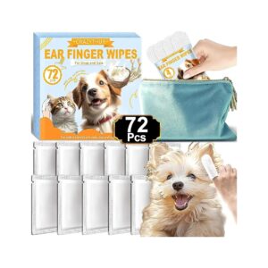 Count Natural Ear Wipes for Dogs and Cats with Anti-Inflammatory Properties