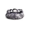 Cozy Bear Paw Plush Dog Bed for Small Medium Dogs Comfortable Sleeping Pillow