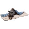 Cozy Denim Self-Warming Waterproof Throw Blanket for Pets