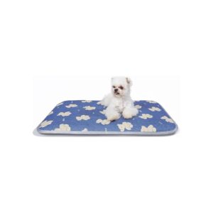 Cozy Dog Crate Bed Mat with Bear, Suitable for Dog Beds, Dog Cage Mats, and Sleep Mats