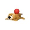 Cozy Dog Toy with Internal Pouch and Replaceable Squeaker Balls for Hunting Instincts