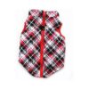 Cozy Dog Winter Coat with Zipper and Leash Hook for Small Dogs with Chest 44cm