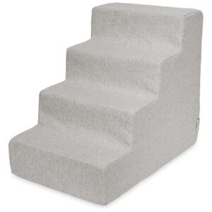 Cozy Foam Ramps for Cats and Small Breed Dogs - Easy Access to High Beds and Sofas