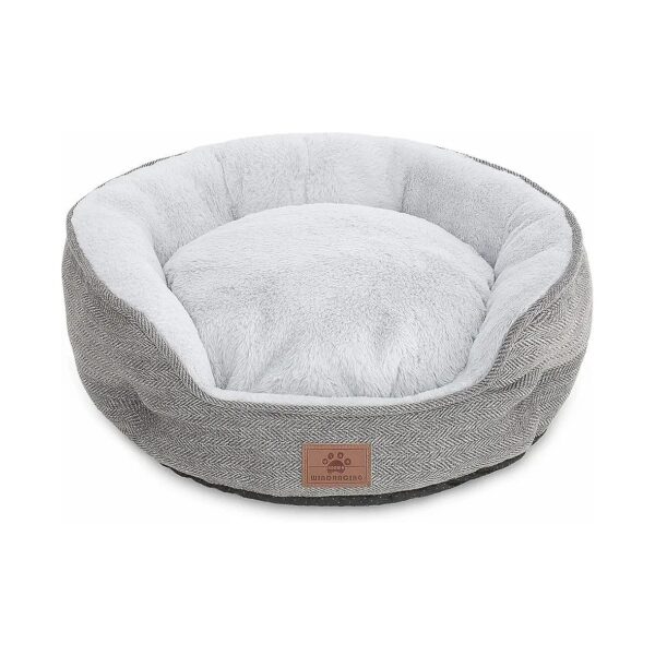 Cozy Pet Bed for Small Medium Dogs with Deep Crevices