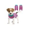 Cozy and Comfortable Dog Recovery Suit for Male and Female Dogs with Zipper Closure