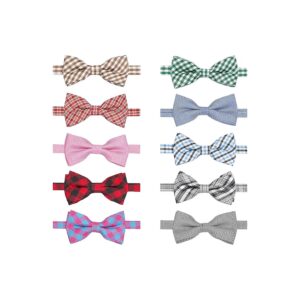 Cozy and Fashionable Plaid Bow Ties for Cats and Small to Large Dogs