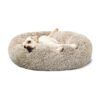 Cozy and Soft Pet Bed for Large Dogs with Breathable Polyester