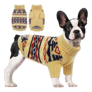 Cozy and Warm Turtleneck Sweater for Small to Large Breed Dogs