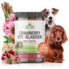 Cranberry and Peanut Butter Chews for Dogs with Bladder Control