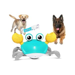 Crawling Crab Toy with Lights and Music for Dogs Cats Pets