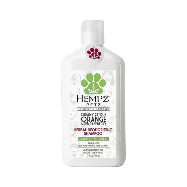 Creamy Citrus Orange and Red Raspberry Shampoo for Dogs