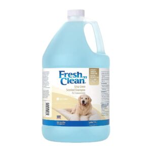 Crisp Linen Scented Dog Shampoo with Vitamin E and Aloe Vera for Sensitive Skin Relief