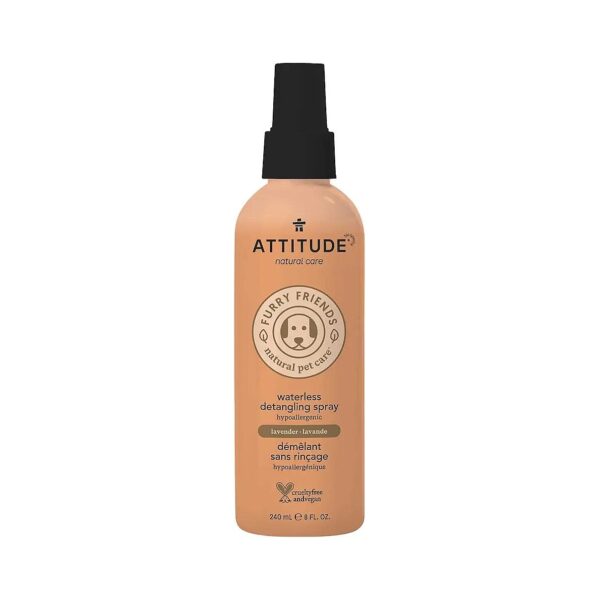 Cruelty Free and Vegan Detangling Spray for Pet Grooming with Natural Ingredients