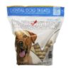 Crunchy and Palatable Dental Treats for Dogs, 24ct 48 oz, Checkups-fj