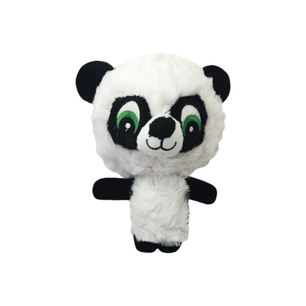 Cuddly Knobby Noggins Panda Dog Toy with Tiny Body