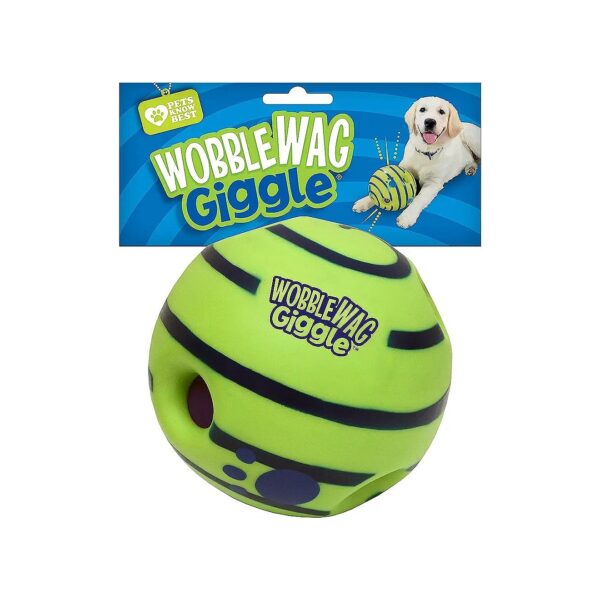 Curiosity-Driven Playtime with Wobble Wag Giggle Ball for Happy, Healthy, and Fit Dogs