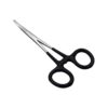 Curved Black Stainless Steel Pet Hemostat Hair Remover Forceps for Dog and Cat Grooming