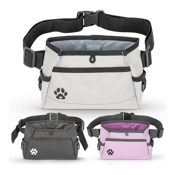 Custom Design Dog Walking Treat Pouch for Pet Training with Weatherproof Materials