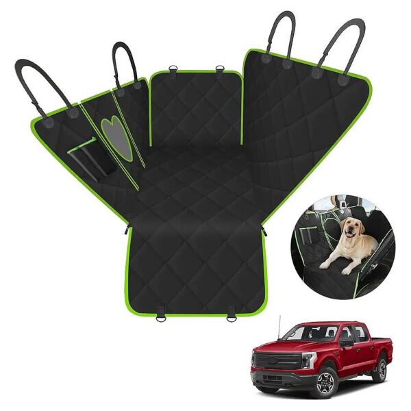 Custom Fit Waterproof Dog Seat Cover for F150 F250 F450 and Ram Truck Back Seat