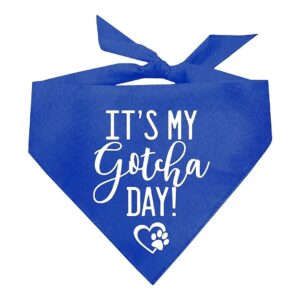 Custom Triangle Bandana for Dogs' Gotcha Day Celebration OS 163