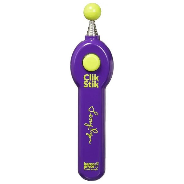 Customizable Clicker and Training Stick for Effective Pet Obedience