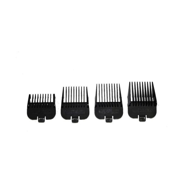 Customizable Comb Set for Pet Grooming with Four Adjustable Sizes