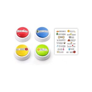 Customizable Dog Talking Buttons for Effective Pet Training and Communication