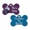 Customizable Double Sided Pet Identification Tag for Pet Lovers