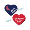 Customizable Ole Miss Pet Id Tag for Dogs and Cats with Adjustable Fonts