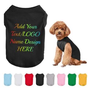 Customizable Pet Apparel with Cartoon Character Designs for Small Dog Owners