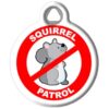 Customizable Squirrel Patrol Dog Tag with Unique ID Information