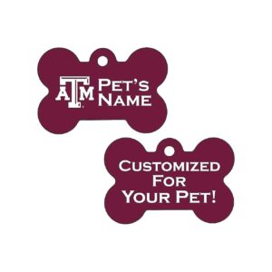 Customizable Texas A&M Aggies Pet ID Tag for Your Beloved Pet