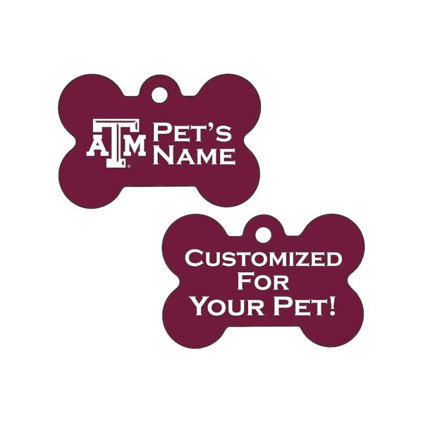 Customizable Texas A&M Aggies Pet ID Tag for Your Beloved Pet