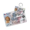 Customized Driver License Pet ID Tag with Wallet Card for Pets