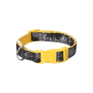 Cute Batman Dog Collar with Adjustable Fit and Vintage Design for Small to Medium Dogs