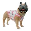 Cute Cartoon French Bulldog Dog T-Shirts for Small to Medium Breeds