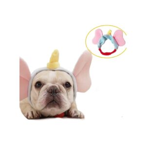 Cute Elephant Headband for Small Medium Large Dogs Party Halloween Dressup Photo Prop