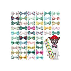 Cute Summer Dog Accessories with Adjustable Elastic Bands and Hawaiian Patterns for Pets