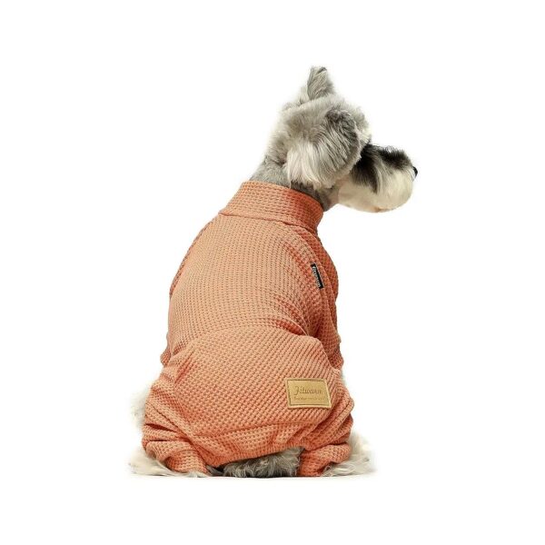 Cute Thermal Dog Clothes with Turtleneck and Pocket, Adorable for Yorkies, Toy Poodles XS