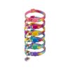 Cute and Adjustable Identification Collars with Rainbow Patterns for Cats and Kittens