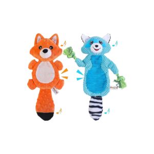 Cute and Durable Plush Squeaky Dog Toys for Puppies Small Medium Large Dogs